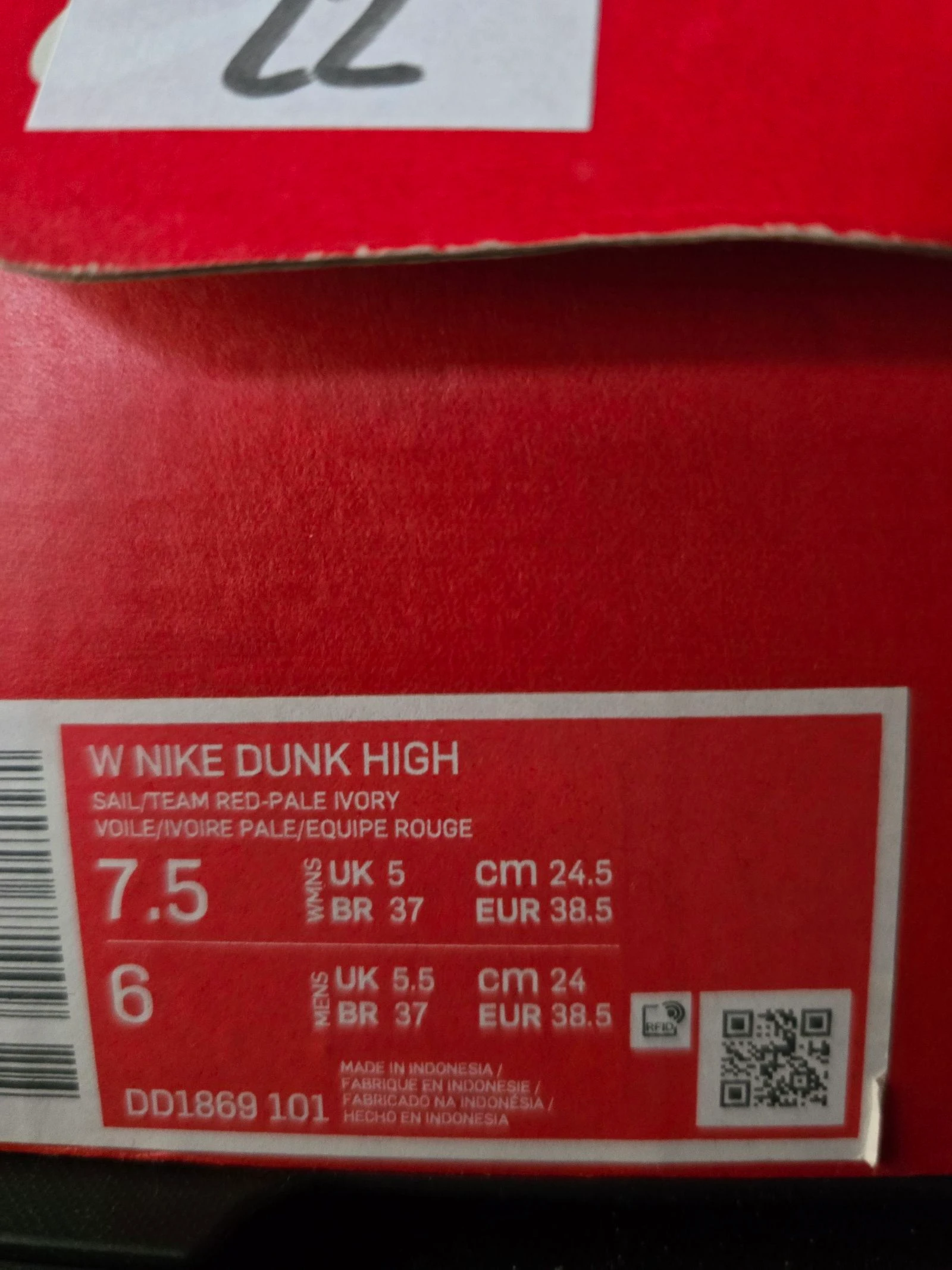 Zapatillas nike dunk higt talla 38.5 – photo 5